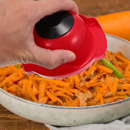 UKCOCO Food Safety Holder for Mandoline Slicer, Finger Protector for Vegetable Grater and Slicing, Universal Hand Guard Pusher for Potato Onion Cutting