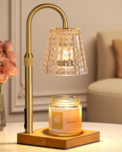 Hong-in Candle Warmer Lamp with Timer, House Warming Gifts New Home Decor
