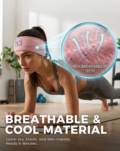 Navly Sleep Headphones Bluetooth Headband for Side Sleepers