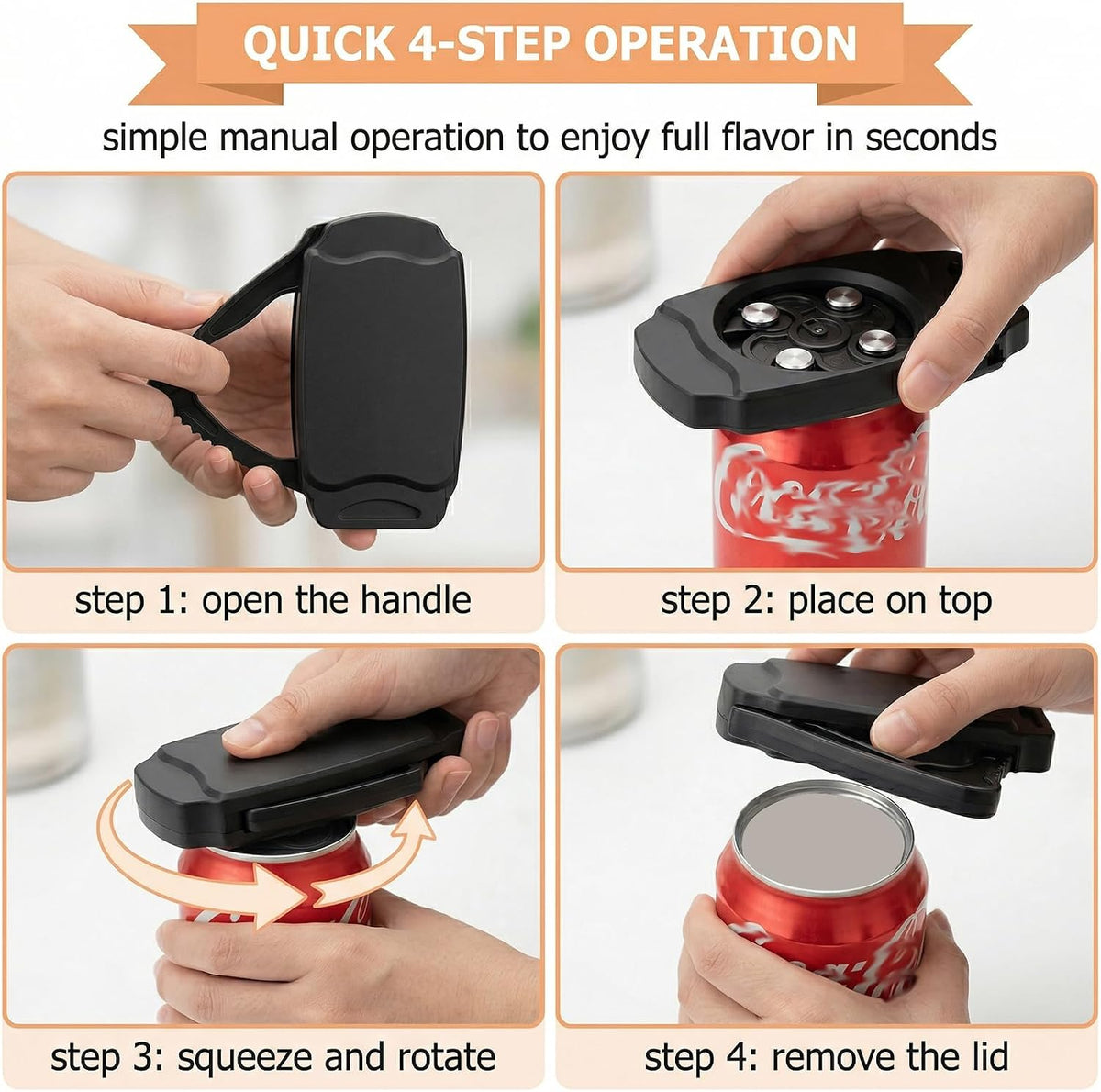 Beer Can Opener and Soda Can Lid Remover For Beer,Can
