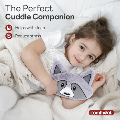 Microwave Unscented Heating Pad for Pain Relief, Moist Heat Pack | Hot Compress for Period Cramps, Shoulder, Muscles, Cute Cloud Plush Heating Pad, Gift for Girl Women, with Washable Cover