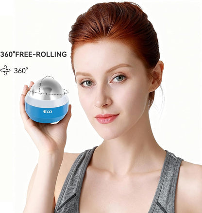 Massage Ice Roller Ball Cold & Heat Therapy Plantar Fasciitis Roller | Alleviating Shoulder, Arms, Back, Legs, Calves or Muscle Tension, Perfect for Workouts Relaxation