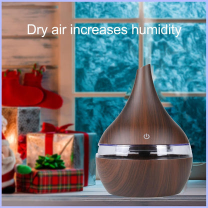 300ml Cool Mist 7 Colorful Lights Humidifier, 10-20 Hour Runtime for Plants