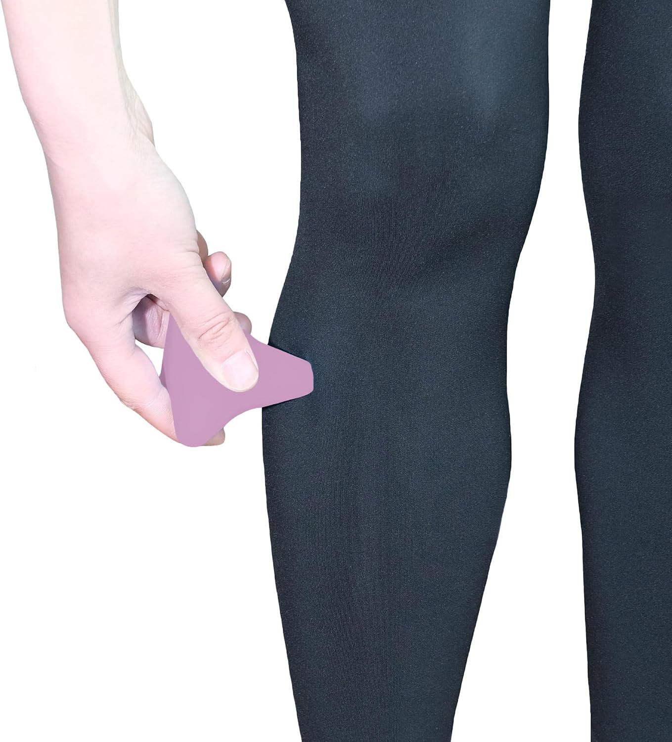 Manual Trigger Point Massage Tool Small Massager Ball 3″×2.6″ Blue | For Deep Tissue Myofascial Release Physical Therapy Plantar Fasciitis Pain Relief Muscle Knot Psoas Hip Flexor Iliacus