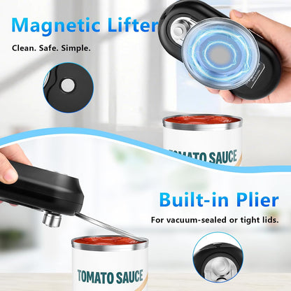 SAKAMOSH One-Touch Auto Stop Electric Can Opener