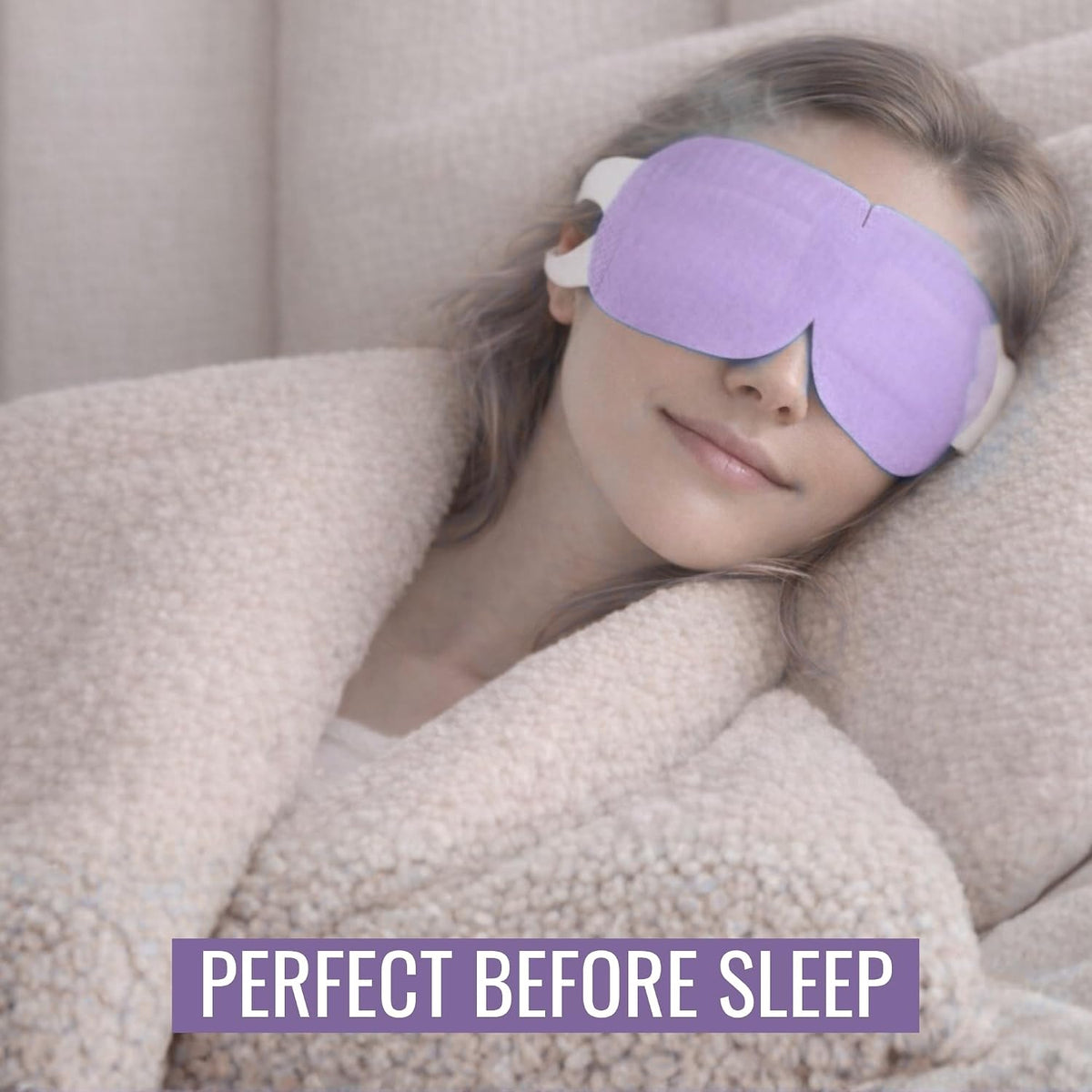 NOVEHA Lavender Self Heating Steam Eye Mask for Dry Eyes 30PCs Air-Activated Steam Eye Mask Warm Compress for Ease Daily Strain, Eye Relaxation, Travel & Spa Use, Soothing Moist Heat for Stressed Eyes