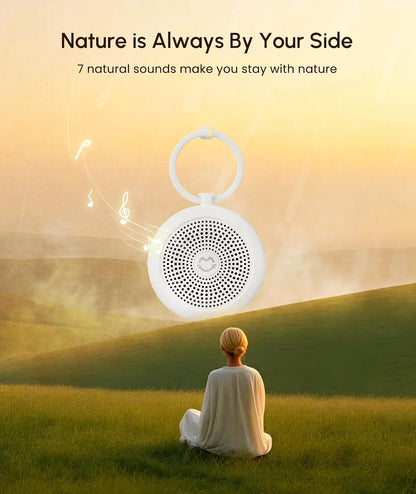 Portable White Noise Machine for Sleeping, 29 Soothing Non-looping Sounds for Adults & Kids, 50h Babies Sleeping Sounds Machine, Timer, Memory Function, Traveling, for Relax-2026 Updated Version