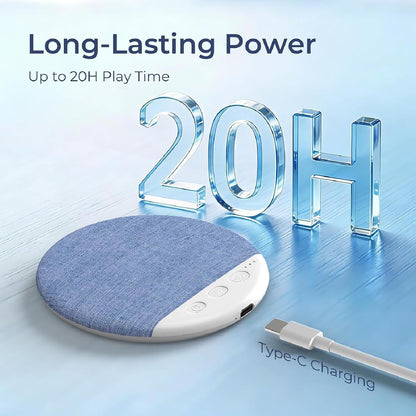 Dreamwave Pillow Speaker, Bluetooth Pillow Speakers for Sleeping, Ultra-Thin Under Pillow Speakers with White Noise Timer, Wireless Sleep Aid for Adult