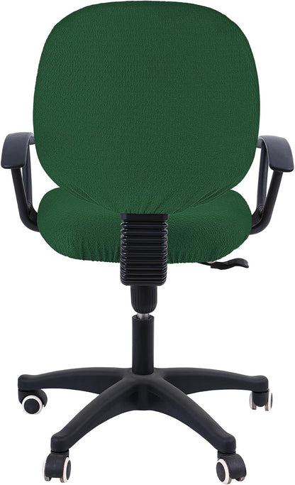 Smiry Office Computer Chair Armrest Covers, 2PCs Anti-dust Arm Rest Pad | Removable Washable Desk Chair Arm Pad Covers, Grey