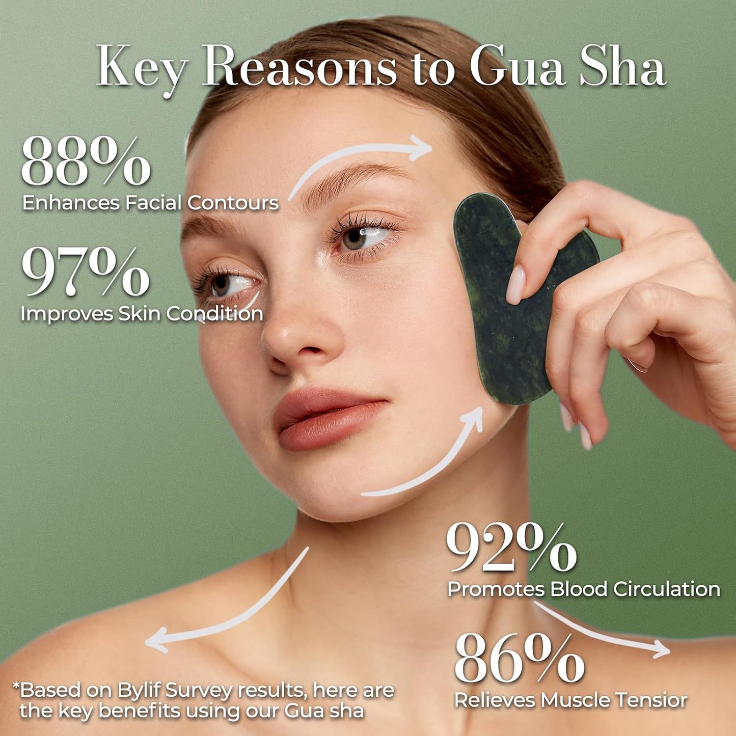 Trigger Point Massage Tool, Gua Sha Tool for Deep Tissue Massage & Fascia Release, Metal Muscle Scraper, Stainless Steel Thumb Saver, Acupressure Myofascial Release Tool, Full Body Pain Relief