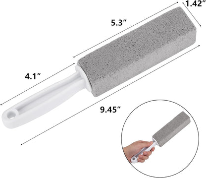 LoveBB 7 Pack Pumice Stone for Toilet Cleaning, Pumice Stick with Handle for Removing Bowl Ring, Toilet, Bathroom, Pool