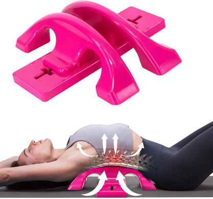 Arch Back Stretcher, Psoas Muscle Release Tool, Carbon Black | Fully Adjustable, Thrival App Compatible, Trigger Point Relief