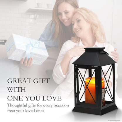 Candle Warmer Lamp with Timer, Farmhouse Rustic Lantern