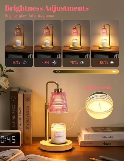 Candle Warmer Lamp with Timer, Birthday Gifts for Women, Ideal Fall Decor
