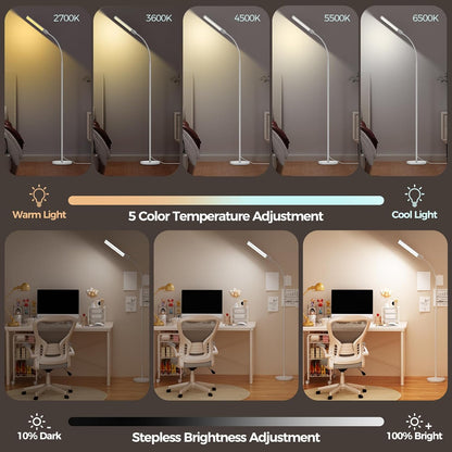 LED Floor Lamp for Living Room,Bright Reading Lamps for Office