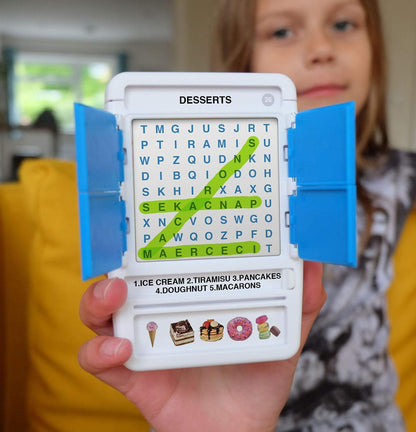 Logos Travel Game - Guess 100 Logos | Flash Cards with Slide Reveal Case | Card Game, Gift, Stocking Stuffer | Hours of Fun for Kids and Adults | Ages 6+