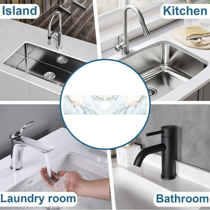 Faucet Mat for Kitchen Sink Absorbent Splash Guard Bathroom 23.5"X5.5"