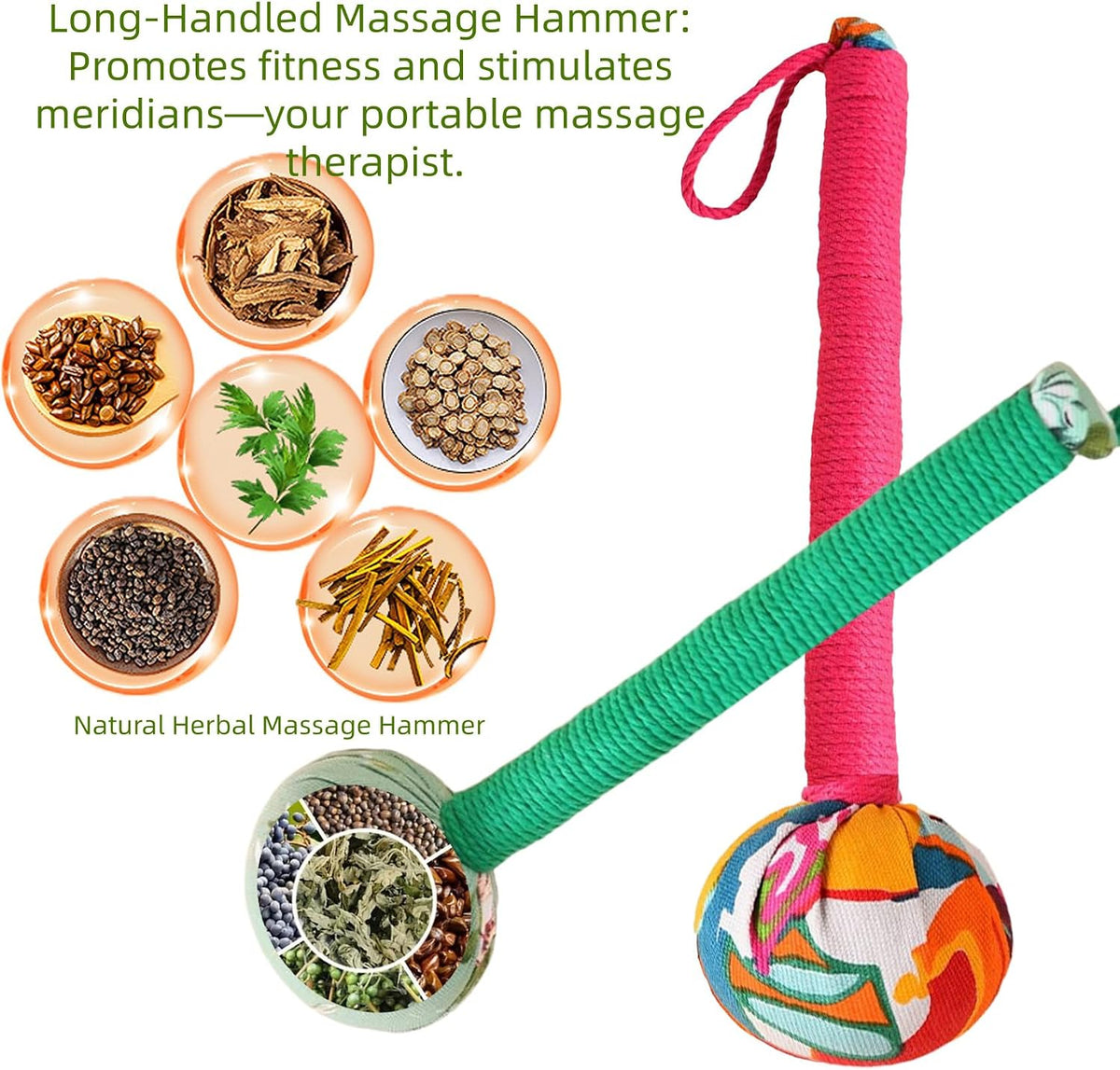 Body Massage Hammer, Manual Back Massager Tool for Body Relief
