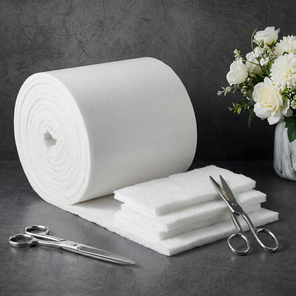 Jecery Adhesive Felt Roll, 1/4" X 6" X 1.25 Yard, Beige | Self-adhesive Padding for Foot Support, Pressure Relief, Furniture Protection, Splint Lining Cushion