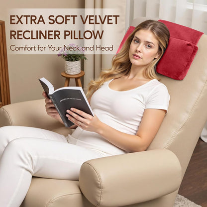 Neck Pillow for Recliner Chair, Adjustable Recliner Pillow for Headrest