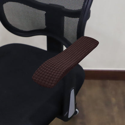 FORCHEER Office Chair Armrest Cover with Zipper 15inch Stretchable Water Resistant Computer Office Chair Arm Rest Slipcover for Desk Chairs Arm 2Pack-Army Green