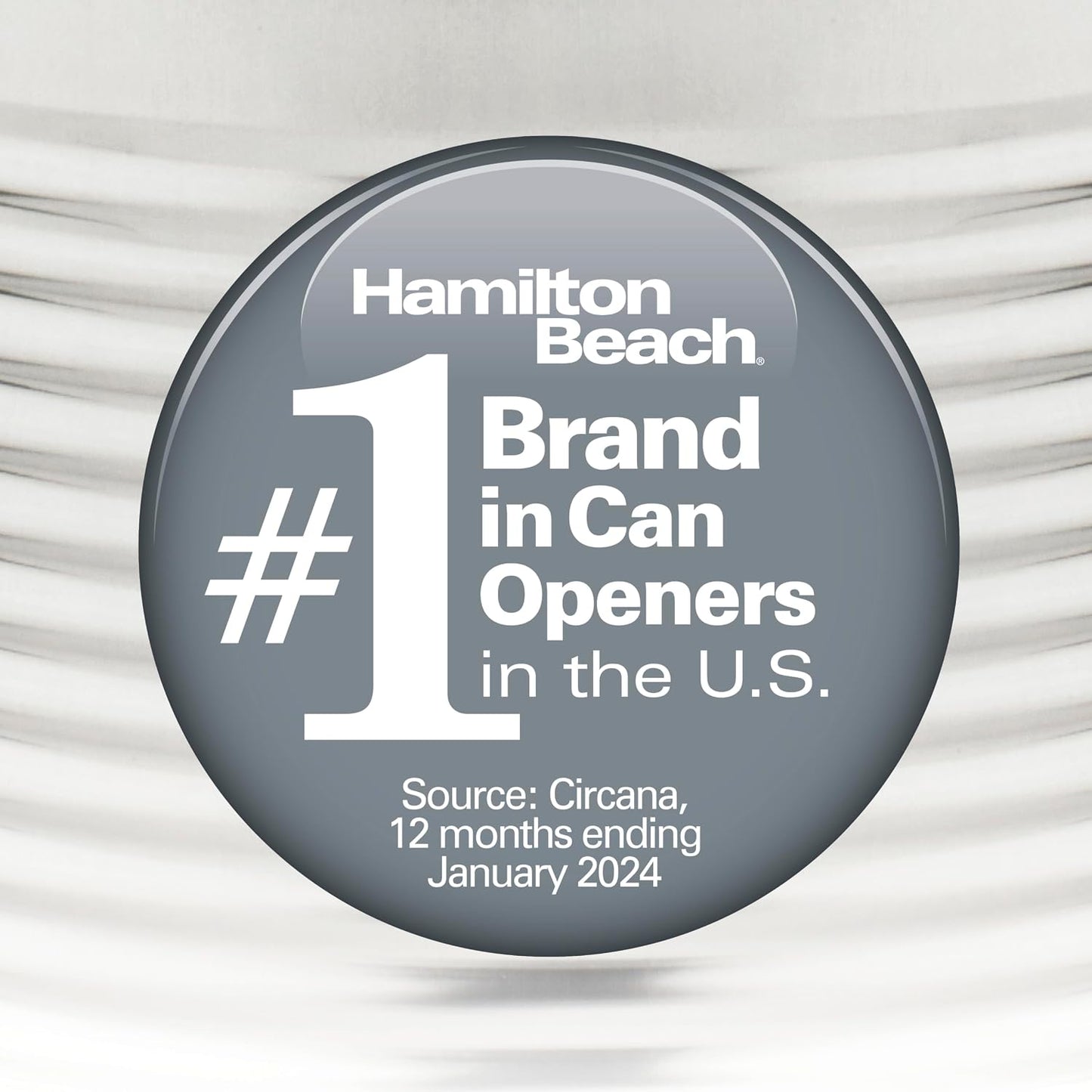 Hamilton Beach Walk 'n Cut Hands-Free Cordless Electric Can Opener | Automatic & Hand-Free | Rechargeable | Opens Any Size Can |Easy Clean Removable Blade | Black | 76501G