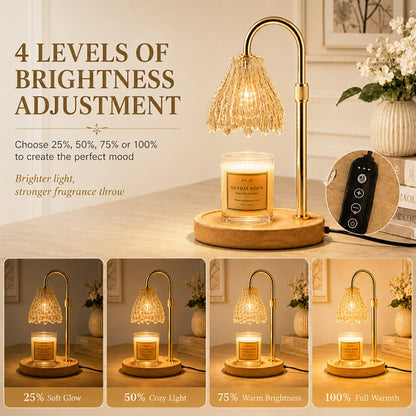Modern Candle Warmer Lamp with Timer,Lamp Candle Warmer for Jar Candles