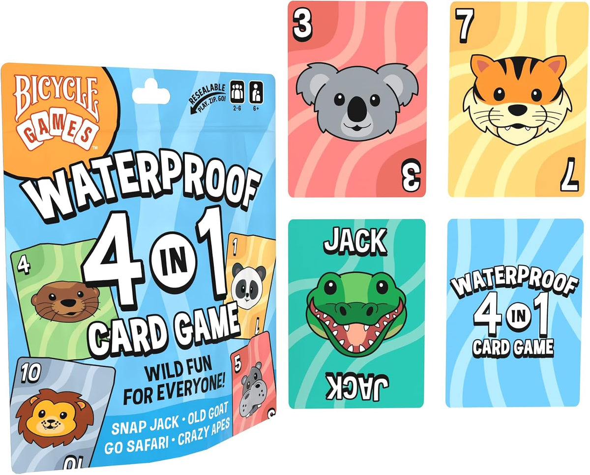 Bicycle Cats in the Corner Card Game for 2-4 Players Ages 6+