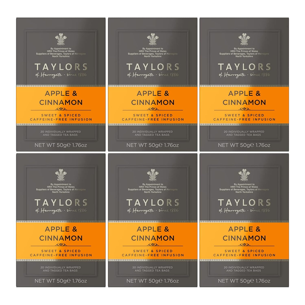 Taylors of Harrogate Blackberry & Raspberry Tea Bags, (Pack of 1)