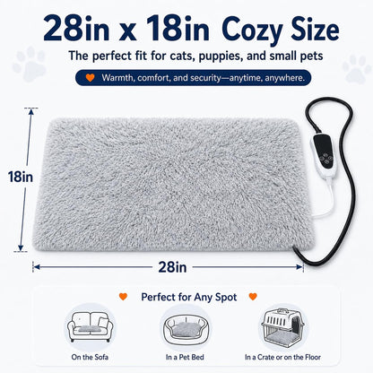 GOLOPET Cat Heating Pad with Normally Open Function，UL Dual Certification