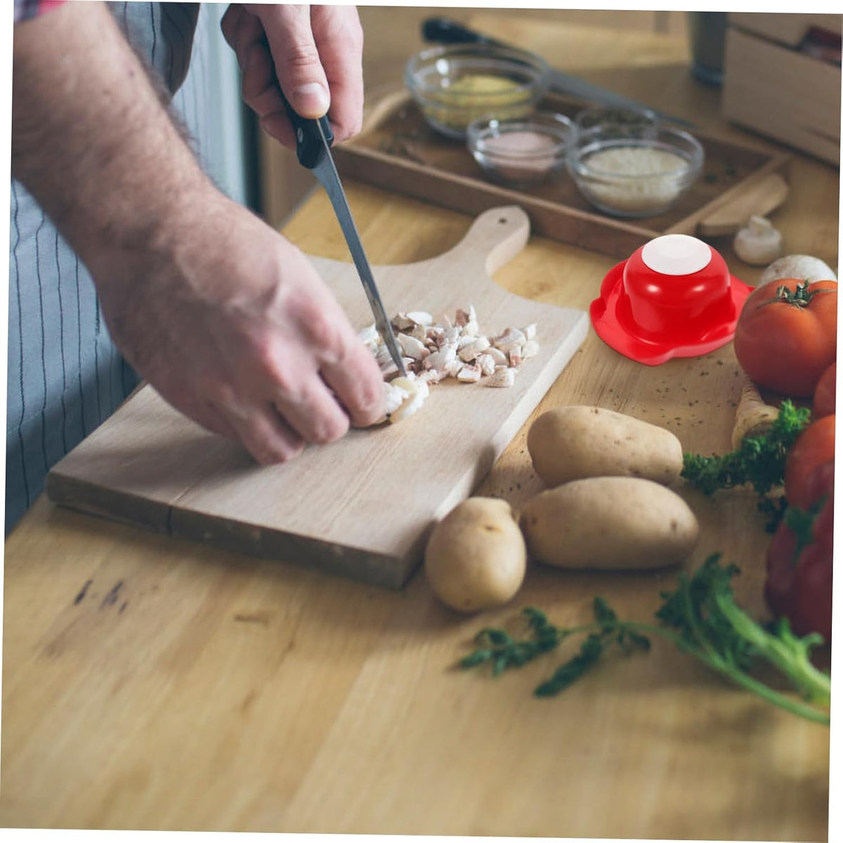 3pcs Potato Grater Vegetable Cutter with Hand Protector for Kitchen