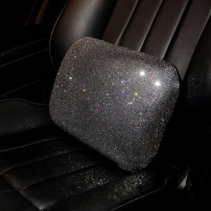 Lower Back Automotive Lumbar Support Pillow for Car Recliner Cushion Black