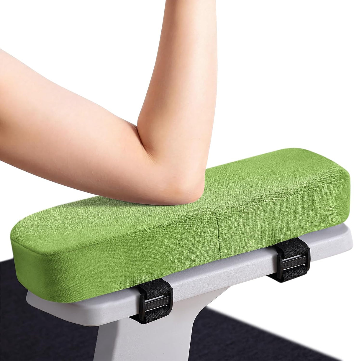 Smiry Memory Foam Office Chair Armrest Pads, Non-Slip Armrest Cushion