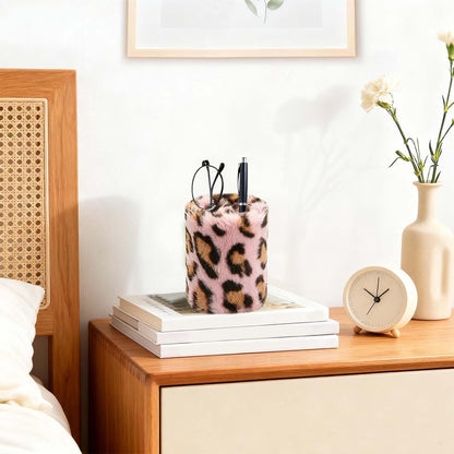 Eyeglass Holder for Nightstand,Anti-scratch Plush Eyeglass Stand Glasses Holders for Office Desk Organizer