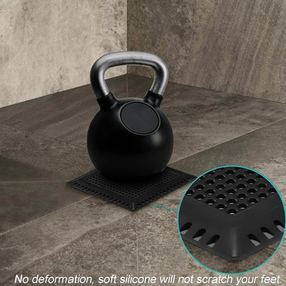 Aojuxix Shower Drain Hair Catcher/Drain Strainer/Shower Drain Cover | Stainless Steel and Silicone Hair Trap for Bathroom Floor Drain (Patented Product)