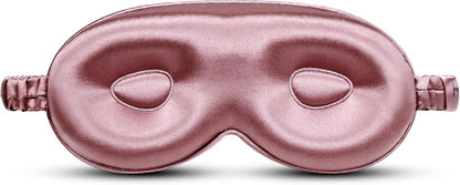 Silk Eye mask for Sleeping 3D Anti Wrinkle Skin Friendly Black Out Dusty Rose