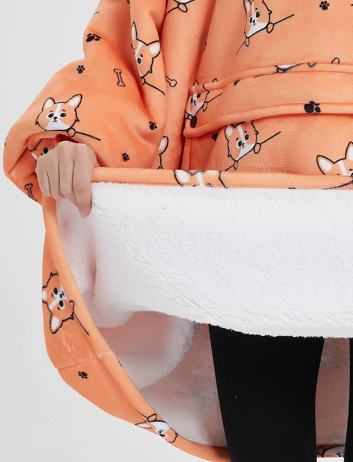 Wearable Blanket Hoodie for Adults With Pocket Strawberry Hoodie | Sherpa, Fuzzy Blanket Hoodie, Oversized Sweatshirt Blanket, Kangaroo Pouch, Cute Birthday Gifts for Sister, Cute Stuff