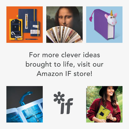 IF Book Lover's Reading Light - Bee, Blue