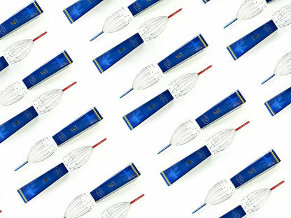 USAGA Head Massager Scalp Massager 20 Fingers Head Scratcher (Red & Blue)