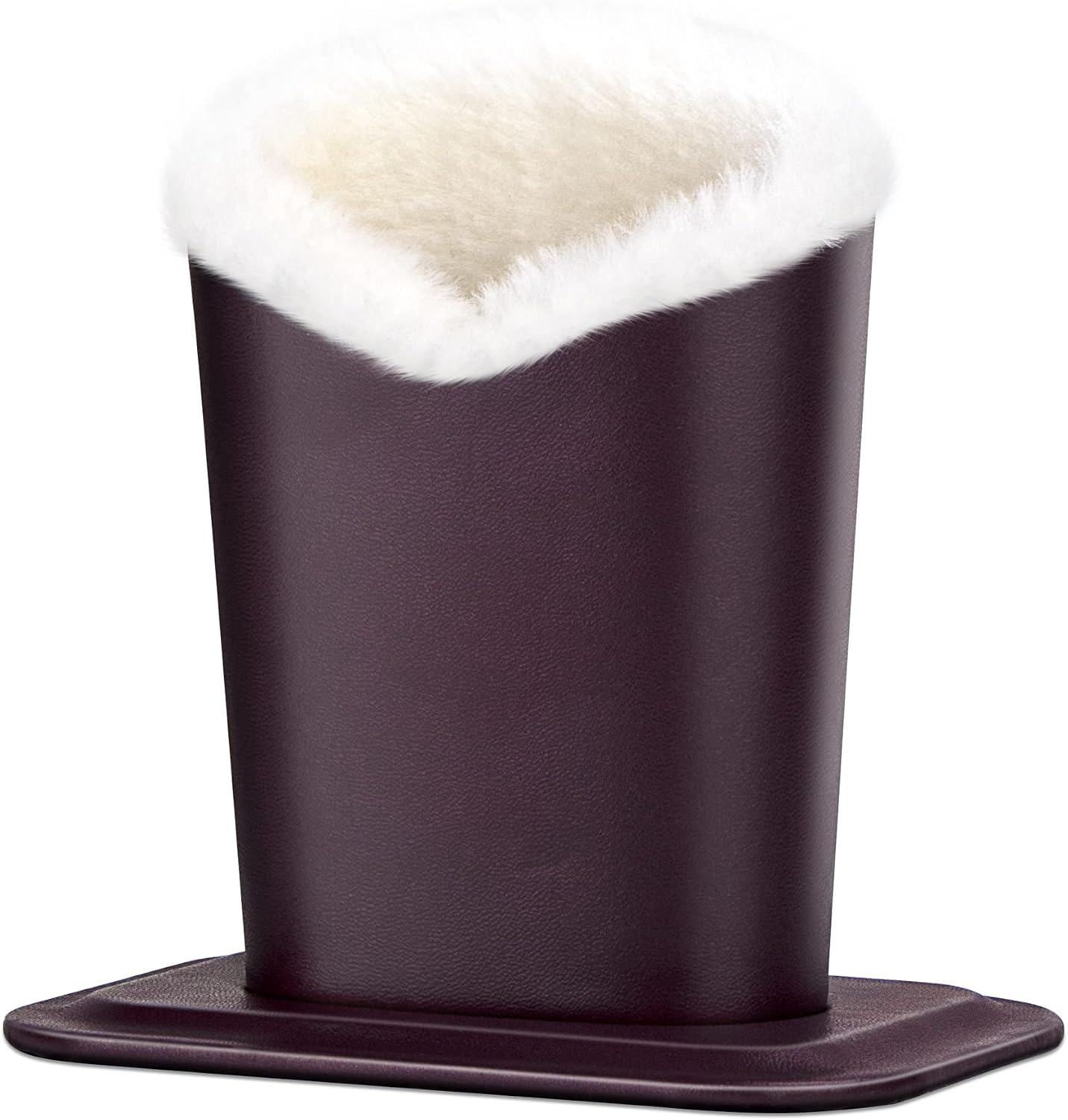 Plush Fluffy Lined Anti-scratch Eyeglasses Holder Protective Glasses Stand Case