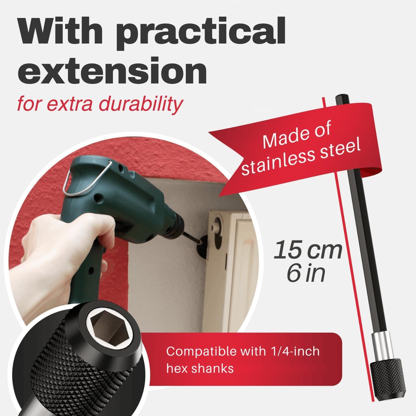 Drill Brush Attachments for Cleaning [Set of 6] Car, Household & More | Brush Drill Attachment for Cleaning I Brush Drill Attachment for Cleaning I Drill Brush for Car Detailing
