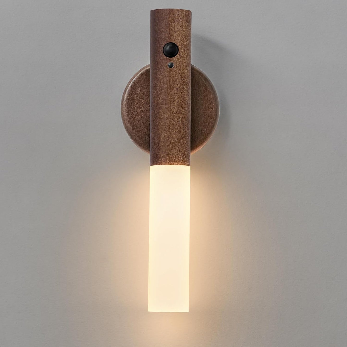 Montford Wall Sconces Set of Two Battery Operated, Motion Sensor Night Light Magnetic Wall Light Rechargeable, Peel and Stick Lights for Hallway