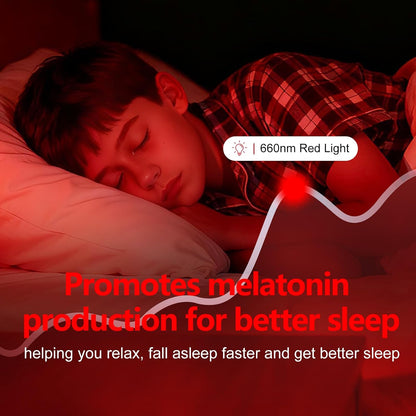 Ultra-Lightweight Neck Reading Light with 660nm Red Light for Night Reading