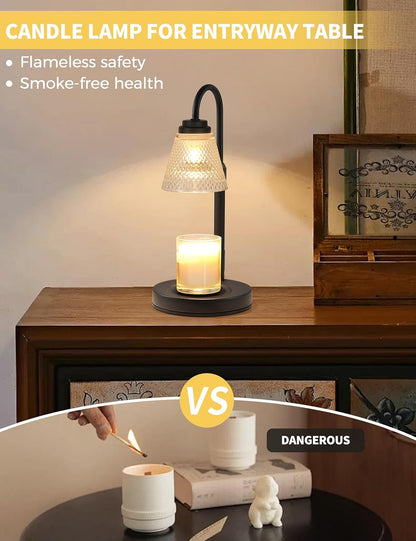 Candle Warmer Lamp with Timer Home Decor Birthday Gifts for Women Mom Her