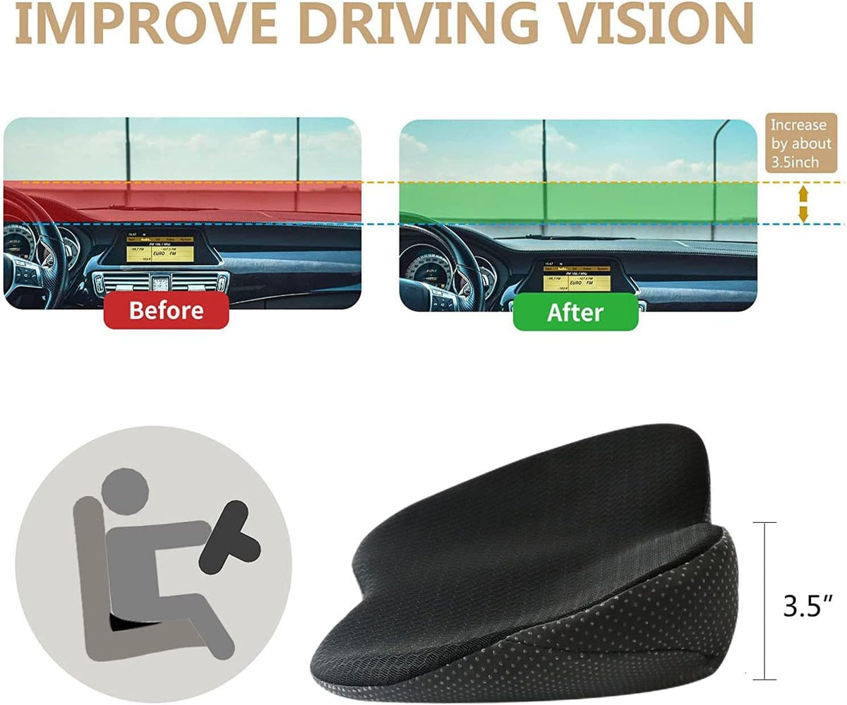 Livtribe Car Seat Cushion, Comfortable Wedge Seat Cushions for Long Driving