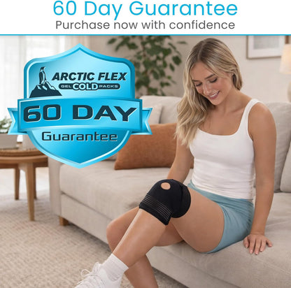 Arctic Flex Ice Pack for Injuries - Ankle, Knee, Elbow & Hand Pain Relief