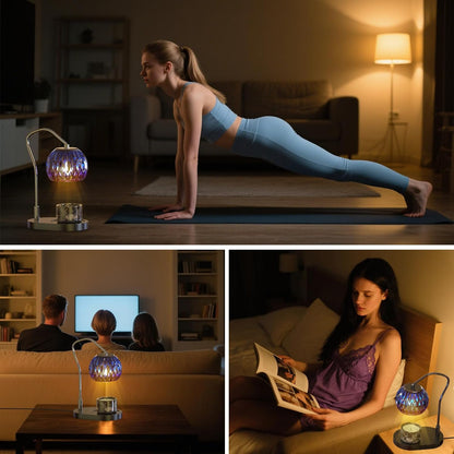 Candle Warmer Lamp, Timer & 4-Level Dimmer, Minimalist Design