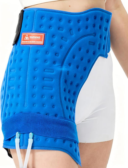JOBYNA Leakproof Cold Therapy Knee Pad – Compatible Exclusively Ice Therapy Machine, Continuous Circulating Ice Knee Wrap for Post-Surgery Recovery, ACL, Meniscus Tear – No Gel Replacement Pad