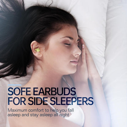 Invisible Sleep Headphones, Mini Sleep Earbuds for Side Sleepers (Beige)