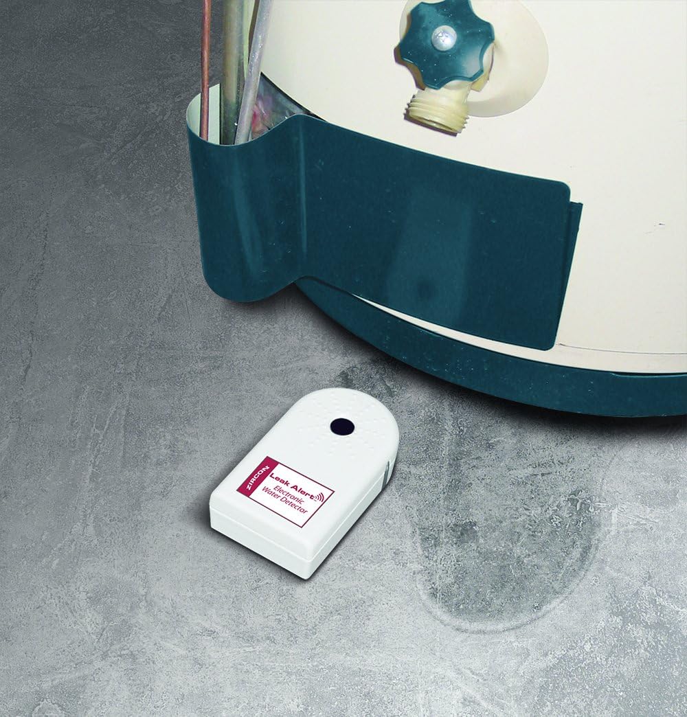Zircon Leak Alert Electronic Water Detectors Bonus Pack, Batteries Not Included, 2-Pack